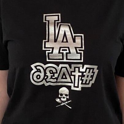 Dave Navarro LA DEATH (Dodgers Variant) - T-Shirt - House of Roulx