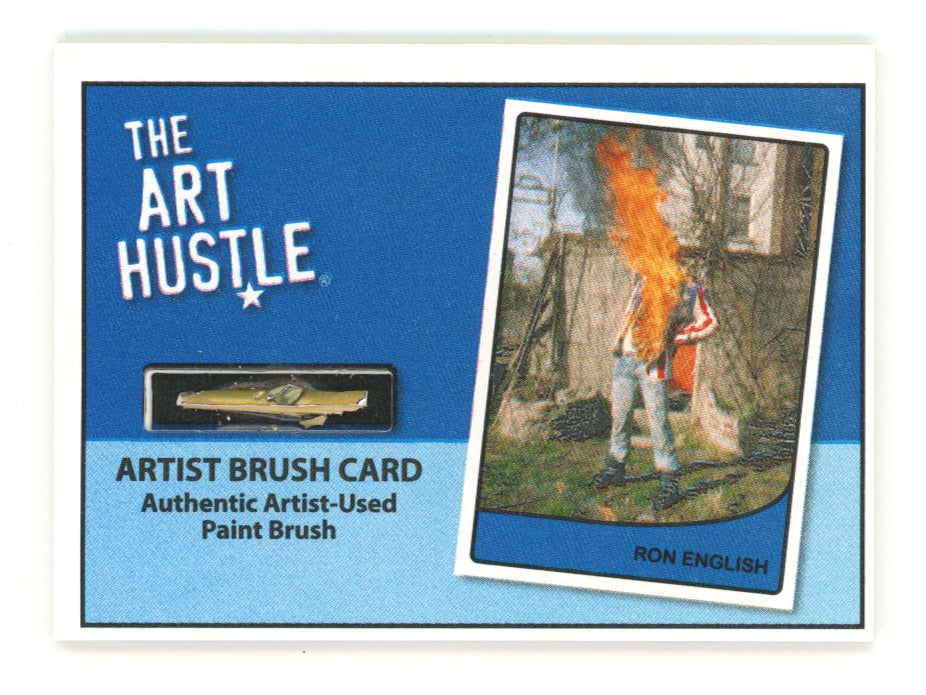 Ron English - The Art Hustle Series 3, 2012 - Artist Brush Relic Card