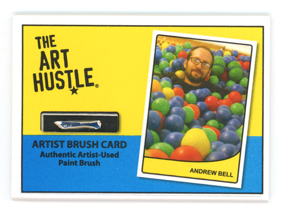 Andrew Bell - The Art Hustle Series 3, 2012 - Artist Brush Relic Card