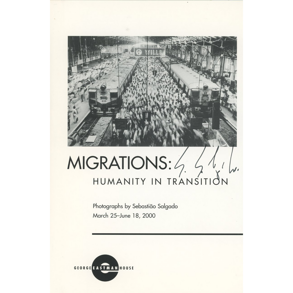 Sebastião Salgado - Signed &quot;Migrations: Humanity in Transition&quot; Show Program, 2000