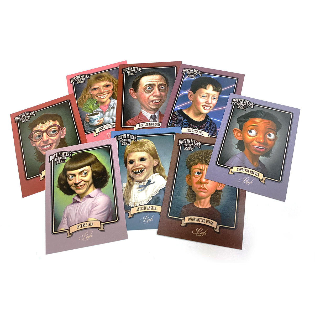 Dustin Myers &quot;Perfectly Normal&quot; Artist Trading Cards - Factory Sealed 6-Box Hobby Case (with Exclusive ThinkSpace Pack)