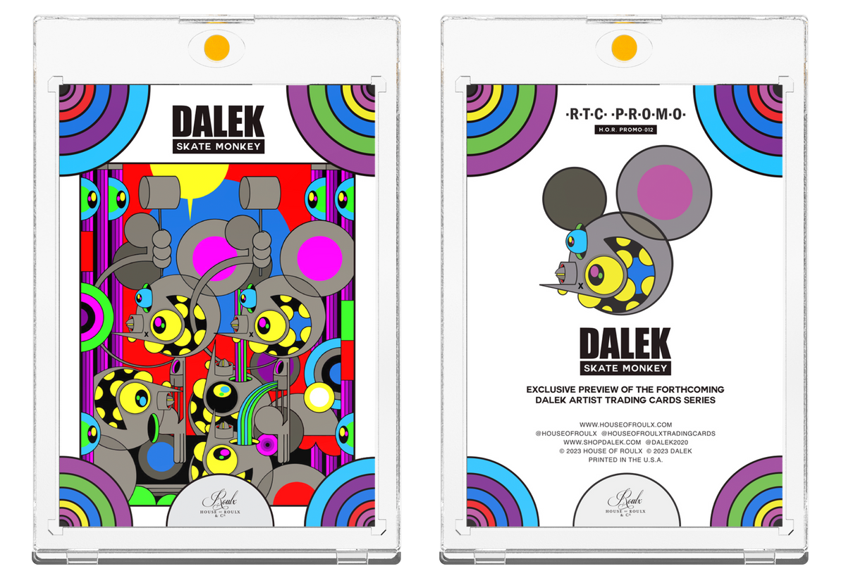 DALEK &quot;SKATE MONKEY&quot; - Diptych Skateboard Bundle, Edition of 50