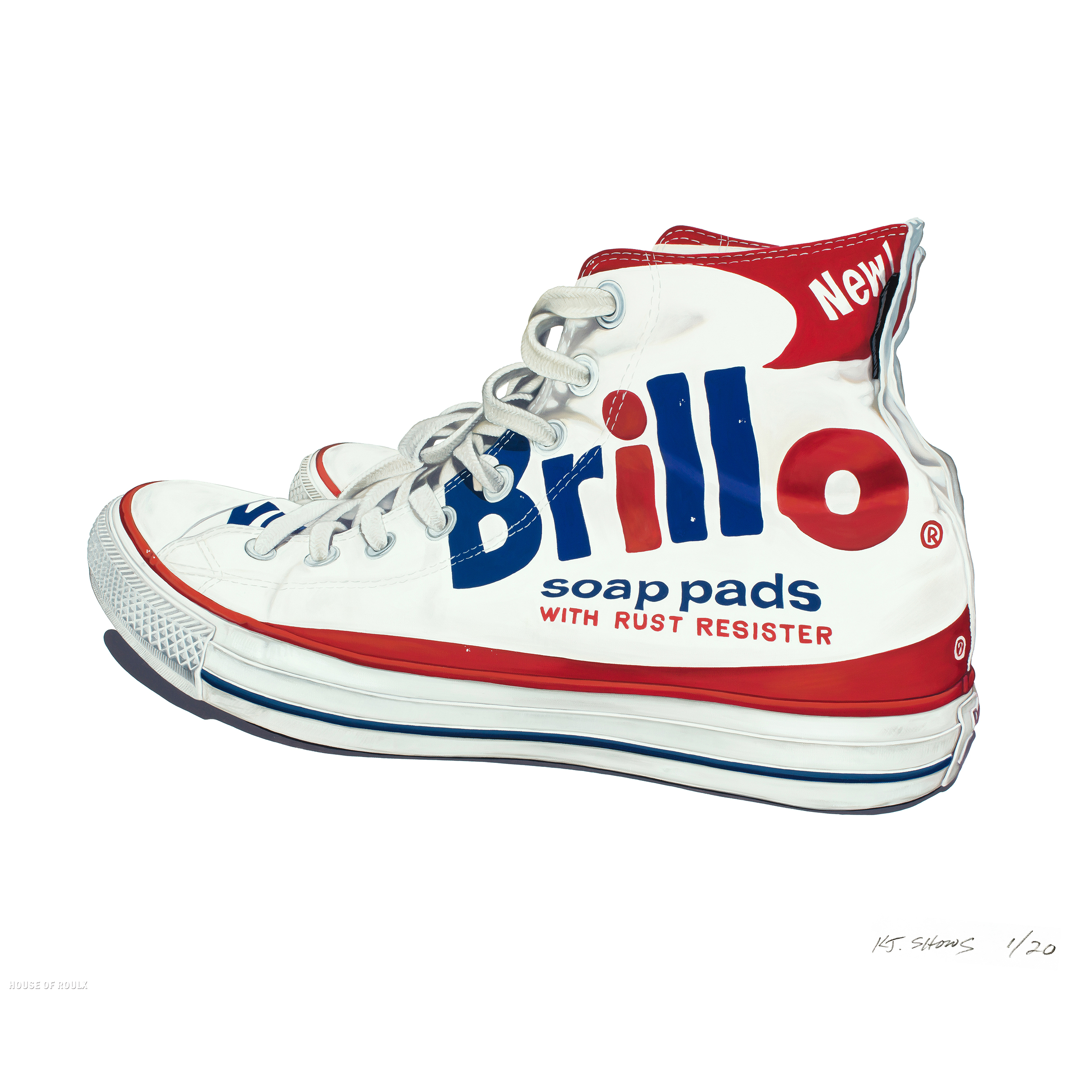 Brillo hot sale pad converse