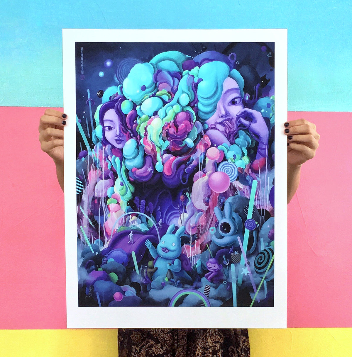 Wingchow &quot;Candy Eaters Den&quot; - Archival Print, Limited Edition of 30 - 18 x 24&quot;